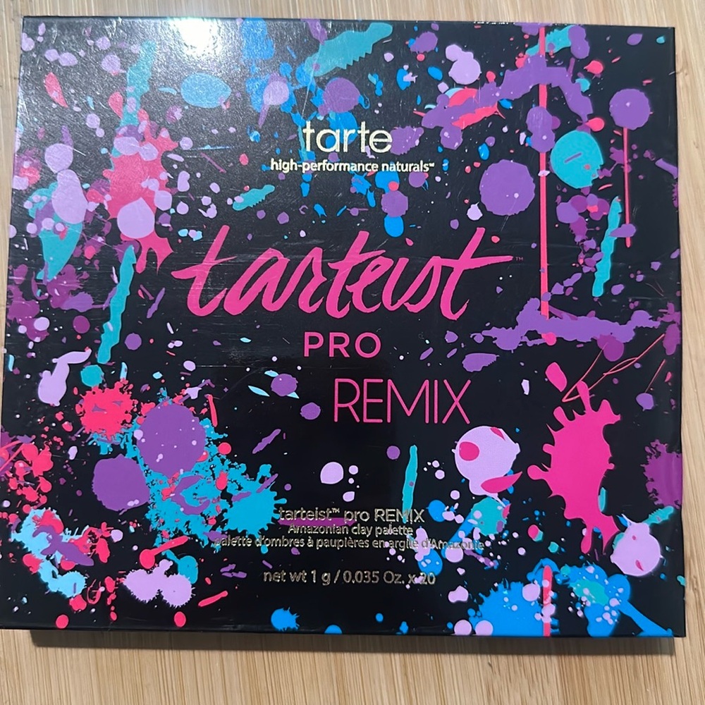 NEW Tarte tarteist pro remix eyeshadow palette NIB NEW IN BOX